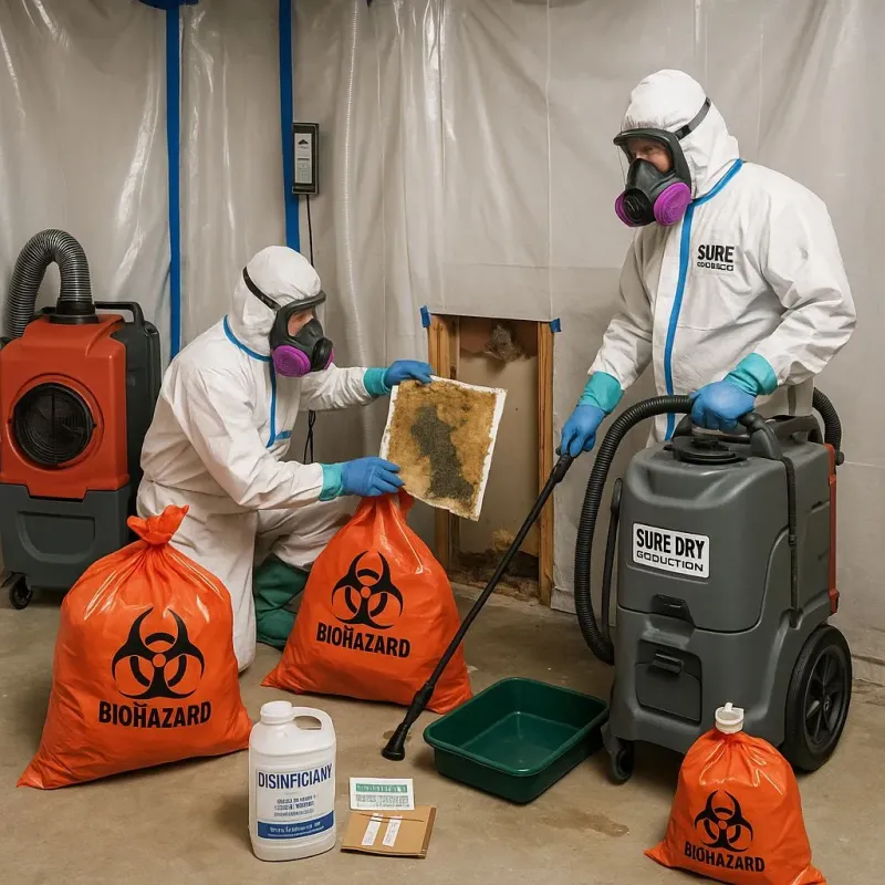 Contaminated Water Handling Protocols process in Nutter Fort, WV